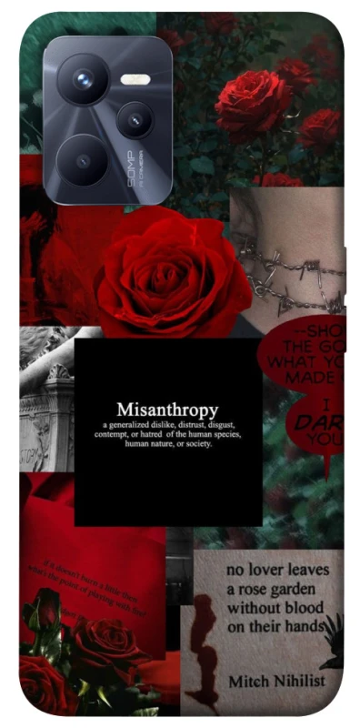 Чохол на Realme C35 Misanthropy фото 1 з 1