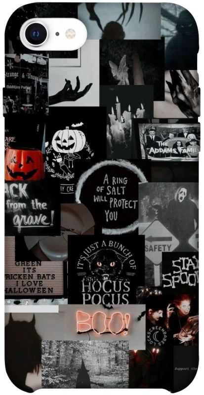 Чехол на Apple iPhone SE (2020) Halloween aesthetics ver.3 фото 1 из 1