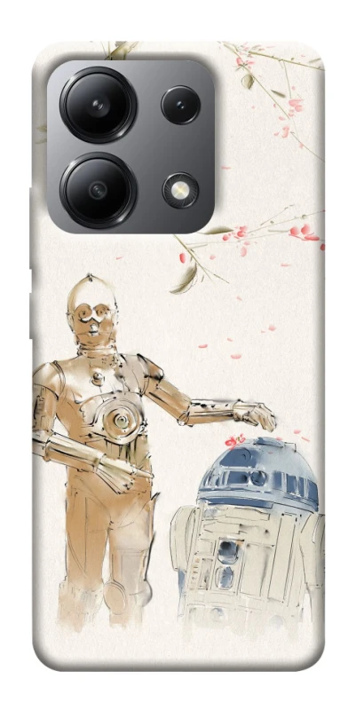 Чохол на Xiaomi Redmi Note 13 4G Star Wars robots фото 1 з 1