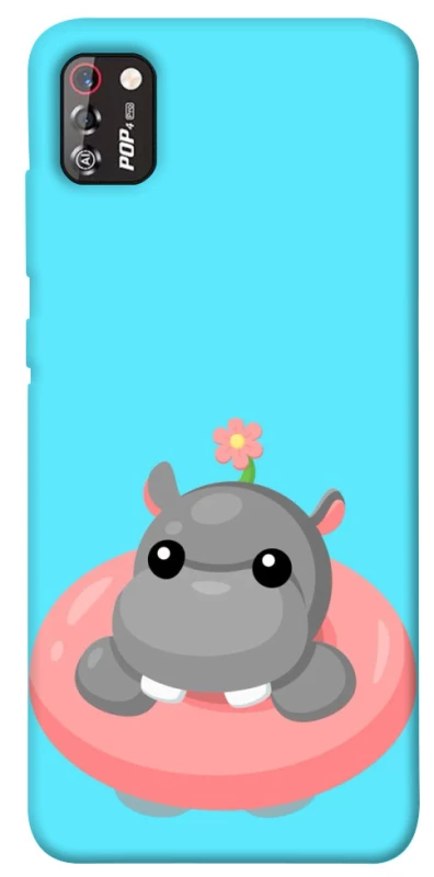 Чохол на TECNO POP 4 Pro Adopt Me Hippo Floatie фото 1 з 1