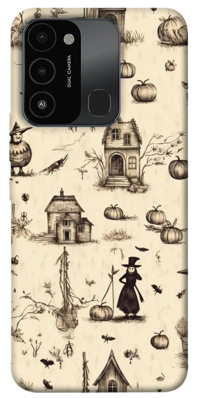 Чохол на TECNO Spark 8C Halloween aesthetic ver.1 фото 1 з 1