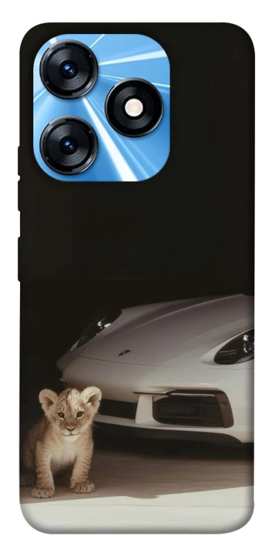 Чехол на TECNO Spark 10 Porsche white фото 1 из 1