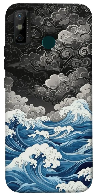 Чохол на TECNO Spark 6 Go Japan wave фото 1 з 1