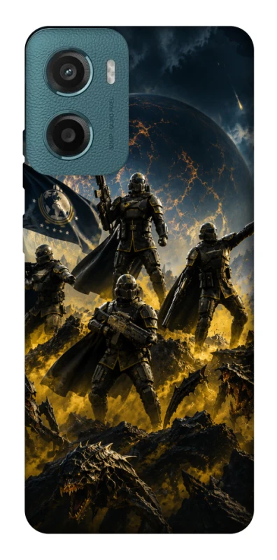 Чохол на Motorola Moto G06 HELLDIVERS фото 1 з 1