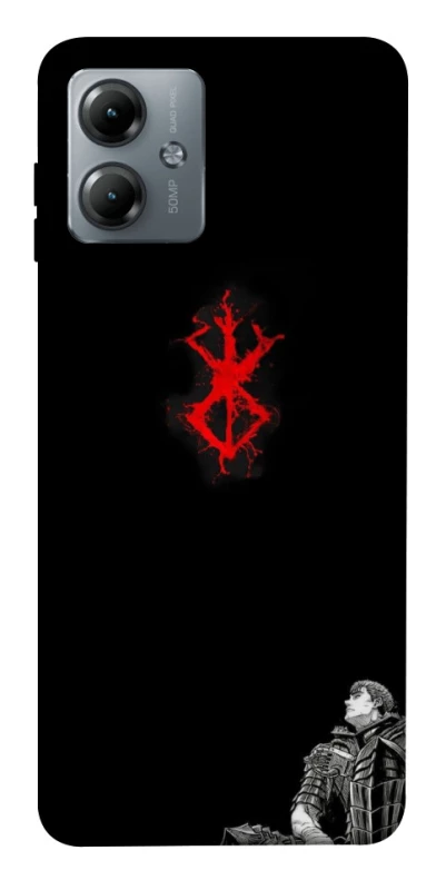 Чохол на Motorola Moto G14 berserk black фото 1 з 1