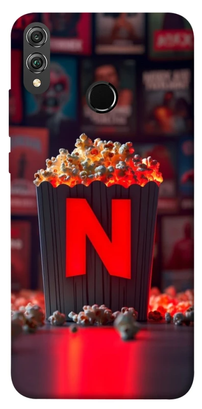 Чехол на Huawei Honor 8X Netflix and popcorn фото 1 из 1