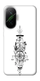 Чехол на Xiaomi Poco F7 Tattoo ver.7 фото 1 из 1