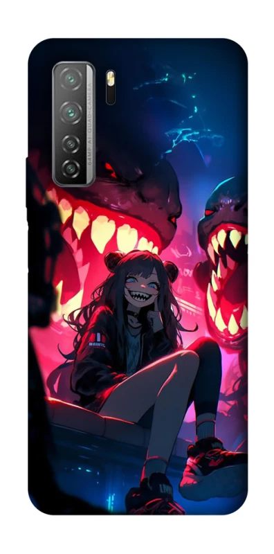 Чехол на Huawei Nova 7 SE Anime girl фото 1 из 1