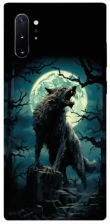 Чохол на Samsung Galaxy Note 10 Plus Вовк під місяцем фото 1 з 1