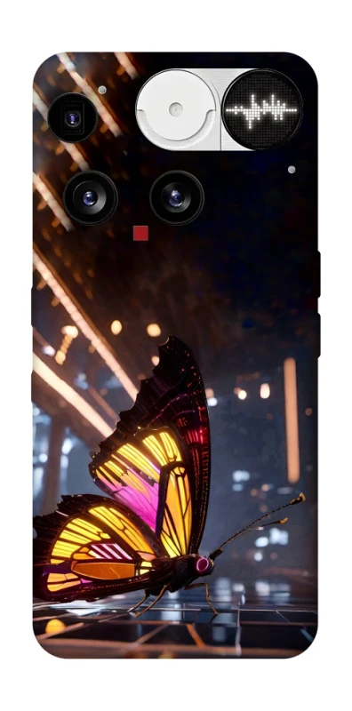 Чехол на Nothing Phone (3) Cyber butterfly фото 1 из 1