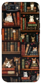 Чохол на Realme C2 Cats & Books фото 1 з 1
