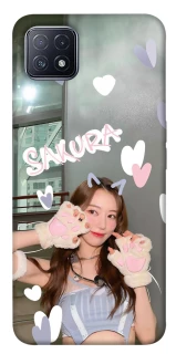 Чехол на Oppo A73 Sakura - LE SSERAFIM фото 1 из 1