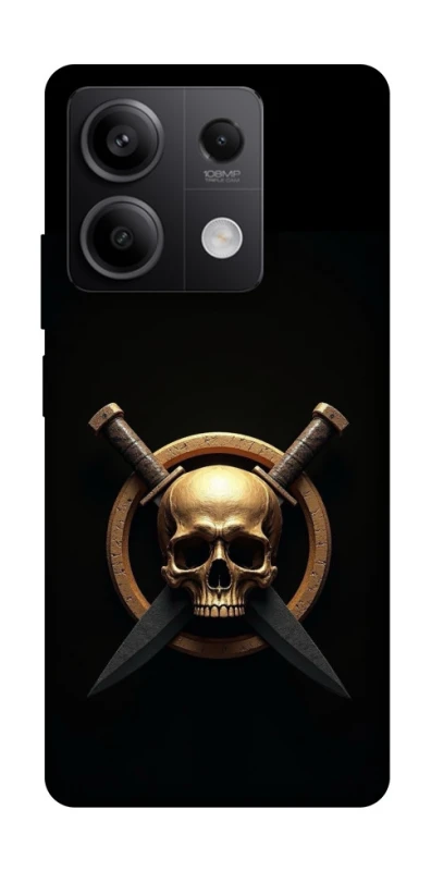 Чохол на Xiaomi Redmi Note 13 5G Golden Skull фото 1 з 1