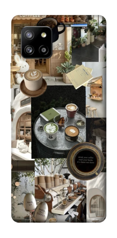 Чохол на Samsung Galaxy A42 5G Coffee collage ver.4 фото 1 з 1