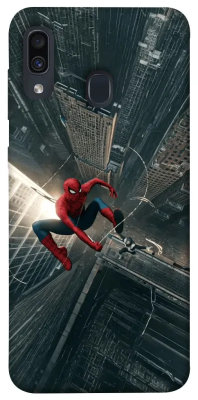 Чехол на Samsung Galaxy A20 / A30 Spider Man ver.4 фото 1 из 1