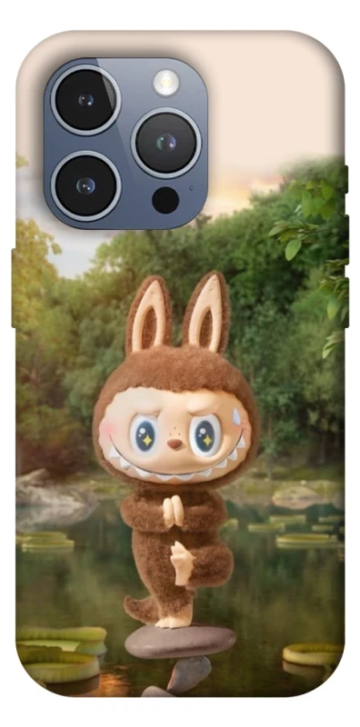 Чохол на Apple iPhone 16 Pro Max Labubu Yoga фото 1 з 1