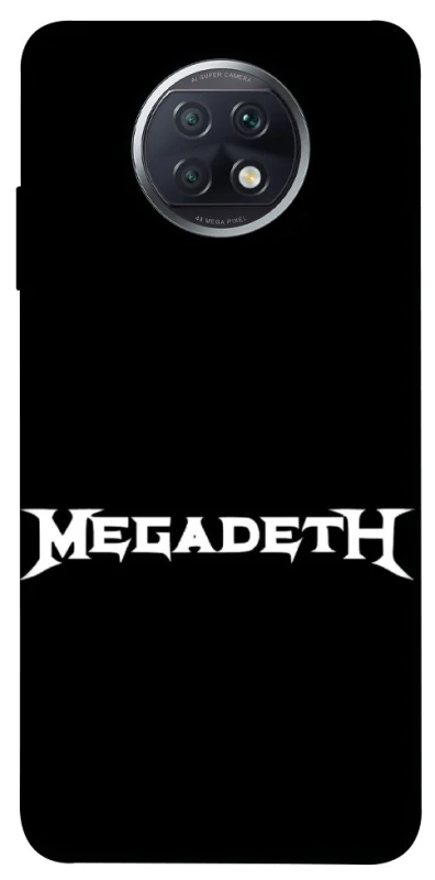 Чехол на Xiaomi Redmi Note 9 5G / Note 9T Megadeth logo фото 1 из 1
