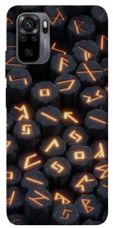 Чехол на Xiaomi Poco M5s Огненые руны фото 1 из 1