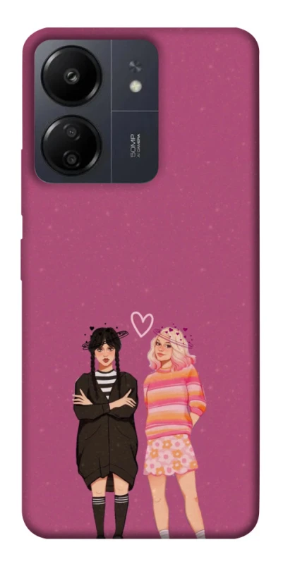 Чохол на Xiaomi Redmi 13C Raven & Rainbow Wednesday фото 1 з 1