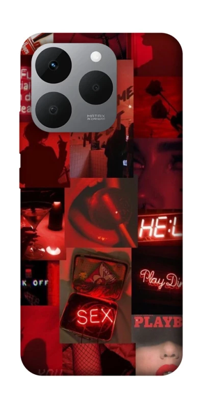 Чехол на Realme 15T Love collage ver.3 фото 1 из 1