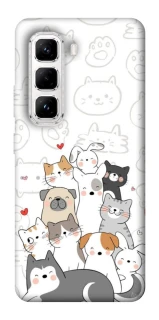 Чехол на Infinix Hot 50 Pro Funny Pets фото 1 из 1