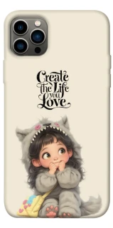 Чехол на Apple iPhone 12 Pro (6.1") Create the life you love фото 1 из 1