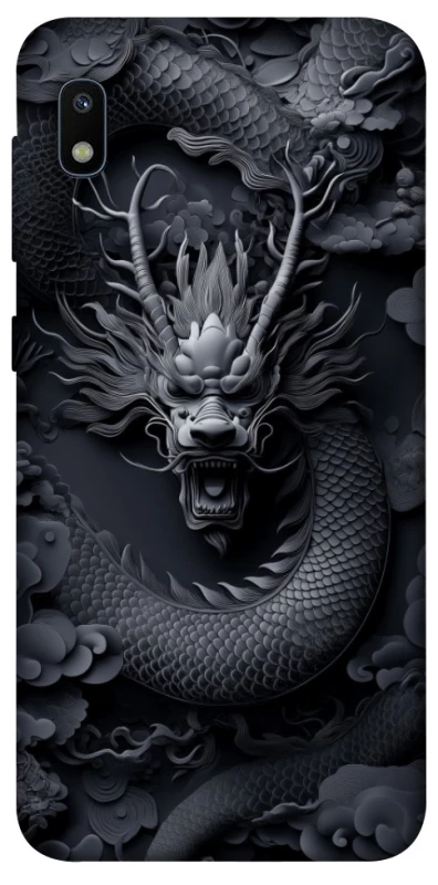 Чехол на Samsung Galaxy A10 (A105F) black dragon фото 1 из 1