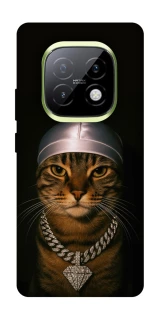 Чехол на Realme Narzo 70 Turbo Cat in Bling фото 1 Чехол на Realme Narzo 70 Turbo Cat in Bling фото 1 из 1