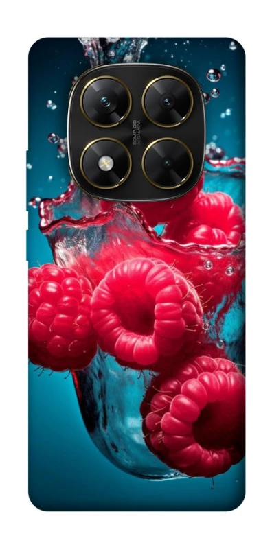 Чохол на Xiaomi Poco X7 Малинка у воді фото 1 з 1