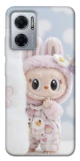 Чохол на Xiaomi Redmi Note 11E Labubu Happy фото 1 Чохол на Xiaomi Redmi Note 11E Labubu Happy фото 1 з 1