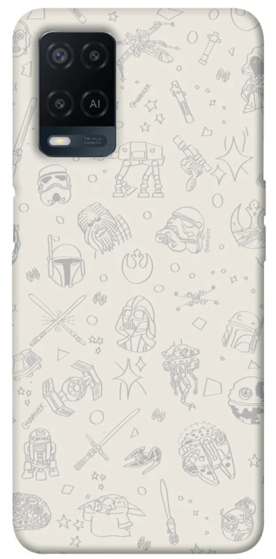 Чохол на Oppo A54 4G Star Wars background ver.1 фото 1 з 1
