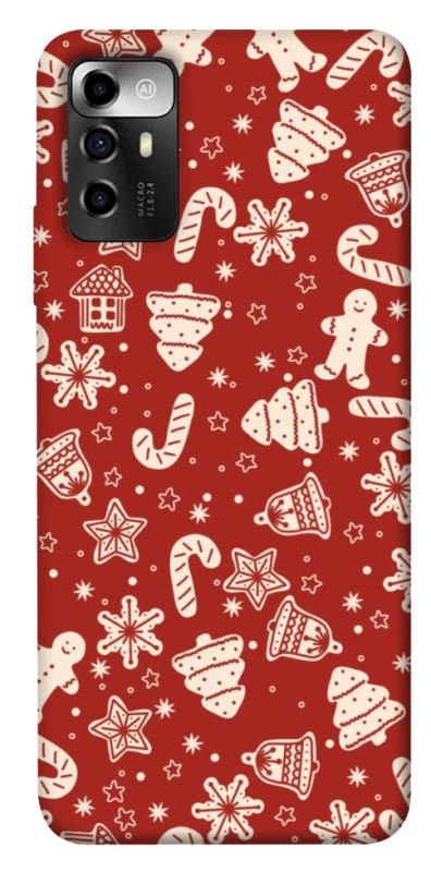 Чехол на ZTE Blade A72 Новогодний v3 фото 1 из 1