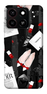 Чехол на ZTE Blade A35 4G Fashion collage ver.4 фото 1 из 1