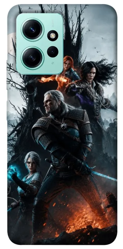 Чехол на Xiaomi Redmi Note 12 4G Witcher v2 фото 1 из 1