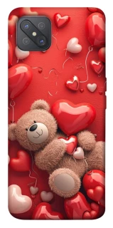 Чохол на Oppo A92s bear in hearts фото 1 з 1