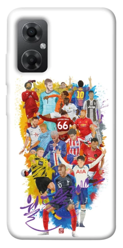 Чохол на Xiaomi Redmi Note 11R Football Abstract v2 фото 1 з 1