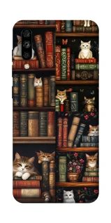 Чехол на ZTE Blade A7s (2019) Cats & Books фото 1 из 1