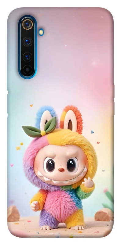 Чохол на Realme 6 Pro Labubu colored фото 1 з 1