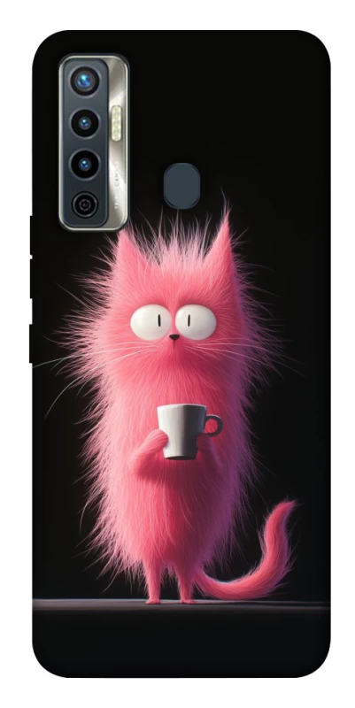 Чохол на TECNO Camon 17 Рожеве кошеня фото 1 з 1