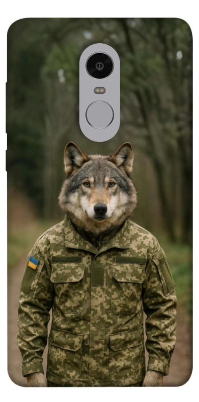 Чохол на Xiaomi Redmi Note 4X / Note 4 (Snapdragon) Вовк захисник фото 1 з 1