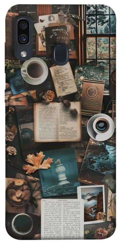 Чохол на Samsung Galaxy A20 / A30 Autumn collage фото 1 Чохол на Samsung Galaxy A20 / A30 Autumn collage фото 1 з 1