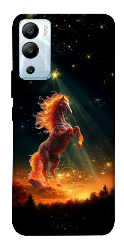Чохол на Infinix Hot 12i Red Fire Horse ver.2 фото 1 з 1