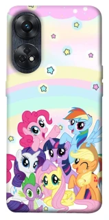 Чехол на Oppo Reno 8T 4G My Little Pony ver.2 фото 1 из 1