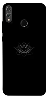 Чохол на Huawei Honor 8X Black Lotus фото 1 з 1
