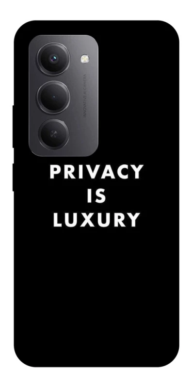 Чохол на Xiaomi Redmi 15 (EU) Privacy is luxury фото 1 з 1