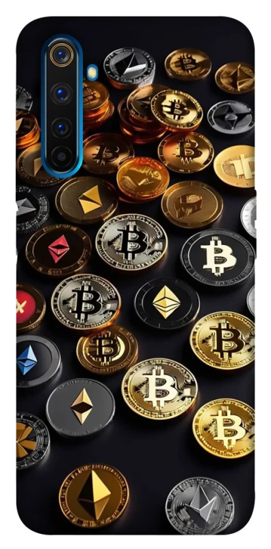 Чохол на Realme 6 Pro Many coins фото 1 з 1