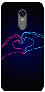 Чехол на Xiaomi Redmi 5 Plus / Redmi Note 5 (Single Camera) Neon love фото 1 из 1