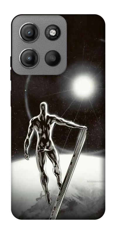 Чохол на Motorola Moto G15 Power Срібний серфер фото 1 з 1