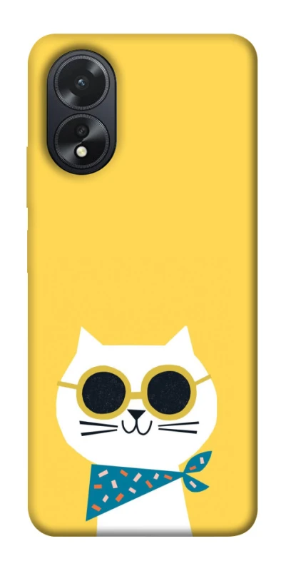 Чехол на Oppo A18 Кот-муркот фото 1 из 1