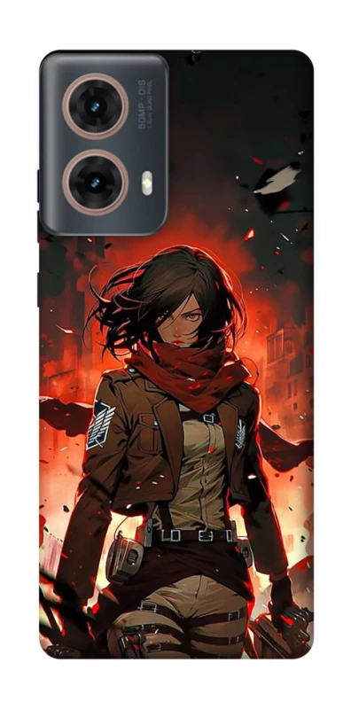 Чохол на Motorola Moto G85 Mikasa v2 фото 1 з 1